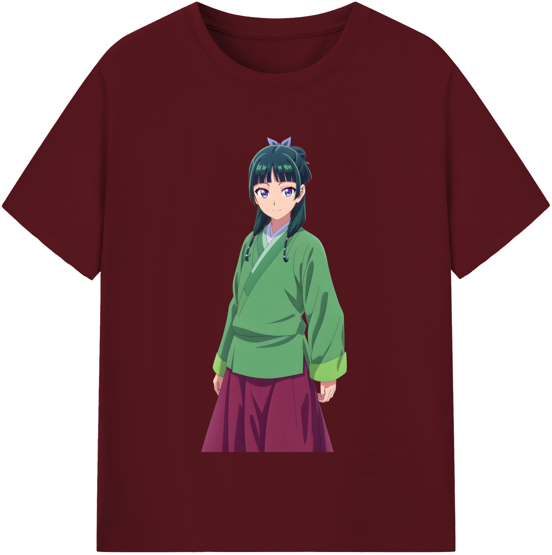 （画像用） 薬屋のひとりごと The Apothecary Diaries 綿100％半袖Tシャツ（フロントプリント）